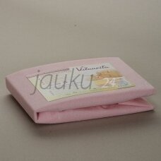 Neperšlampama paklodė su guma Vilaurita (rožinė)